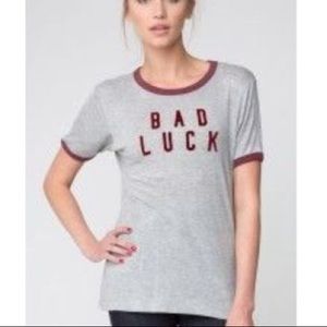 Super soft “bad luck” shirt